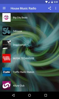 House Music Radio Free android App screenshot 3